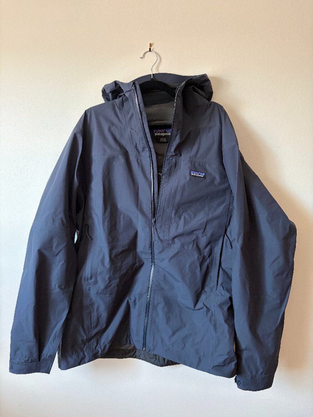 Patagonia Men's Boulder Fork Rain Jacket Smolder Blue XXL